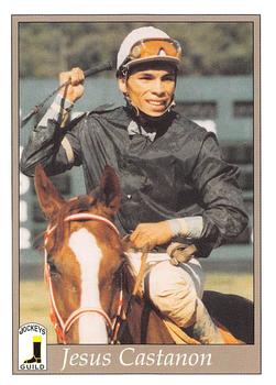 1996 Jockey Star Jockeys' Guild #63 Jesus Castanon Front
